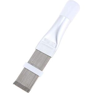 gohantee Air Conditioner Fin Comb, Stainless Steel AC Condenser Fin Straightener AC Fin Comb Cleaner Brush Evaporator Radiator Fin Cleaning Tool Used for Cleaning Air Condition gohantee Air Conditioner Fin Comb, Stainless Steel AC Condenser Fin Straightener AC Fin Comb Cleaner Brush Evaporator Radiator Fin Cleaning Tool Used for Cleaning Air Condition