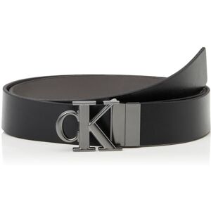 Calvin Klein Jeans Men's MNGRM PLQ BCKL 35MM LV04G7026G Belts, Grey (Black/Granite Gray/Matte Gunmetal), 95 Calvin Klein Jeans Men's MNGRM PLQ BCKL 35MM LV04G7026G Belts, Grey (Black/Granite Gray/Matte Gunmetal), 95