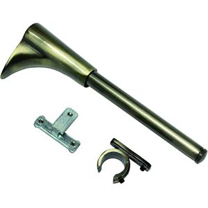 Gardinia Universal carrier 1 and 2 barrel for diameter antique brass, Steel, Ø 16 mm Gardinia Universal carrier 1 and 2 barrel for diameter antique brass, Steel, Ø 16 mm