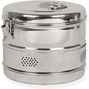 GIMA S.p.A 26680 Stainless Steel Drum, 190 mm x 160 mm GIMA S.p.A 26680 Stainless Steel Drum, 190 mm x 160 mm