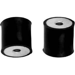cyclingcolors 2 x Silent Block Rubber Buffer Shock Absorber Vibration Damper Thread Car Motorcycle Tractor Trailer Elastic Bushings Rubber Female Female M6 x 6 mm M6 x 6 mm 20 x 15 mm cyclingcolors 2 x Silent Block Rubber Buffer Shock Absorber Vibration Damper Thread Car Motorcycle Tractor Trailer Elastic Bushings Rubber Female Female M6 x 6 mm M6 x 6 mm 20 x 15 mm