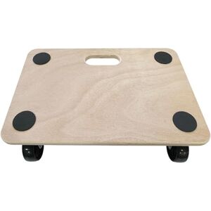 Move It Move-It Platform Dolly With Grip Pads, Heavy-Duty Anti-Slip Transport Roller Trolley For Moving Furniture & Equipment, 180kg Load Capacity, Wooden (45 x 30cm) Move It Move-It Platform Dolly With Grip Pads, Heavy-Duty Anti-Slip Transport Roller Trolley For Moving Furniture & Equipment, 180kg Load Capacity, Wooden (45 x 30cm)