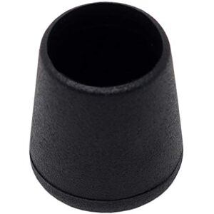 Adsamm ® / 100 x Leg tips for round tubes / for round tubes Ø 0.63 0.67 '' (16 17 mm) / black / round quality outer caps for tubular steel chairs Adsamm ® / 100 x Leg tips for round tubes / for round tubes Ø 0.63 0.67 '' (16 17 mm) / black / round quality outer caps for tubular steel chairs