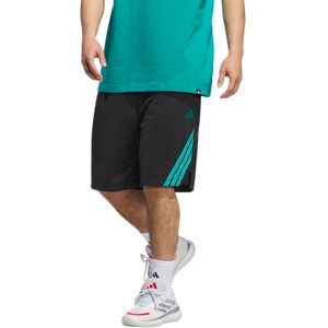 adidas Men's Legends 3-Stripes Basketball Shorts, Black/Pure Teal, XS 7 inch adidas Men's Legends 3-Stripes Basketball Shorts, Black/Pure Teal, XS 7 inch