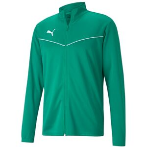 Puma Safer Life teamRISE Training Poly Jacket,( Grün (Pepper Green- White) L Puma Safer Life teamRISE Training Poly Jacket,( Grün (Pepper Green- White) L