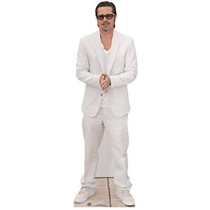 STAR CUTOUTS Ltd Cut Out of Brad Pitt, Regular, CS442 STAR CUTOUTS Ltd Cut Out of Brad Pitt, Regular, CS442