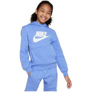 Nike FD2988-450 K NSW CLUB FLC HDY HBR Sweatshirt Unisex POLAR/WHITE Size L Nike FD2988-450 K NSW CLUB FLC HDY HBR Sweatshirt Unisex POLAR/WHITE Size L