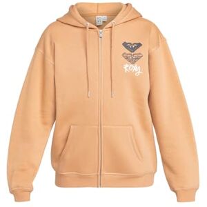 Roxy Top SURF STOKED ZIPPED BRUSHED Women Brown XXL Roxy Top SURF STOKED ZIPPED BRUSHED Women Brown XXL