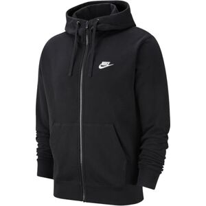 Nike Men's Sportswear Club Sweatshirt, Black/Black/White, XXL UK Nike Men's Sportswear Club Sweatshirt, Black/Black/White, XXL UK