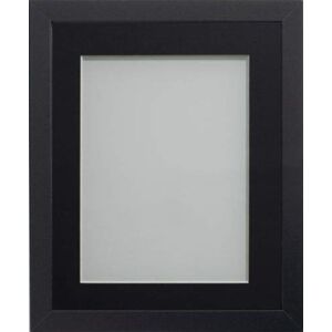 Frame Company Allington Black 12x10 inch Frame With Black Mount For Image 9x7 inch *Choice of sizes* Fitted with Real Glass Frame Company Allington Black 12x10 inch Frame With Black Mount For Image 9x7 inch *Choice of sizes* Fitted with Real Glass
