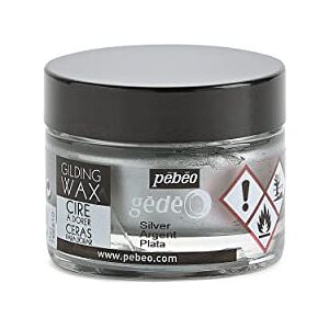 PEBEO Gedeo 766510 30 ml 1-Piece Gilding Wax, Silver PEBEO Gedeo 766510 30 ml 1-Piece Gilding Wax, Silver