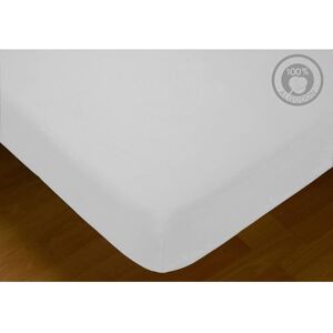 ECOMMERC3 Fitted Sheet for 120 cm Bed Fitted Sheet White Softness, Resistance and 100% Made in Spain ECOMMERC3 Fitted Sheet for 120 cm Bed Fitted Sheet White Softness, Resistance and 100% Made in Spain