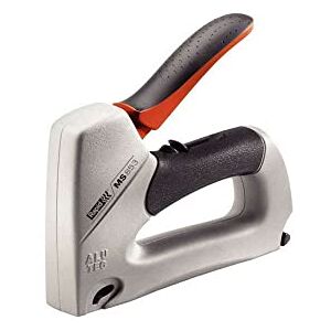 Rapid Heavy Duty Dual Staple Gun PRO ALU853 for No. 53 Staples and No. 8 Brads, Manual Staple Gun with 2-Step Force Adjuster, Ergonomic Handle and All-Steel Interior Wear Parts (23235400) Rapid Heavy Duty Dual Staple Gun PRO ALU853 for No. 53 Staples and No. 8 Brads, Manual Staple Gun with 2-Step Force Adjuster, Ergonomic Handle and All-Steel Interior Wear Parts (23235400)
