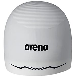 ARENA Aquaforce Wave Wrinkle Free Unisex Racing Silicone Swim Cap for Women and Men Competitive Swimming or Training Swim Gear, White, Medium ARENA Aquaforce Wave Wrinkle Free Unisex Racing Silicone Swim Cap for Women and Men Competitive Swimming or Training Swim Gear, White, Medium