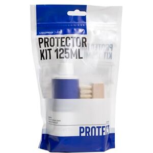 Liquiproof LABS Protector Shoe Care Kit 125. Premium Protector 125ml and a Premium Vegetable Fibre Brush for easy application. For protecting footwear, shoes, sneakers and fashion items Liquiproof LABS Protector Shoe Care Kit 125. Premium Protector 125ml and a Premium Vegetable Fibre Brush for easy application. For protecting footwear, shoes, sneakers and fashion items
