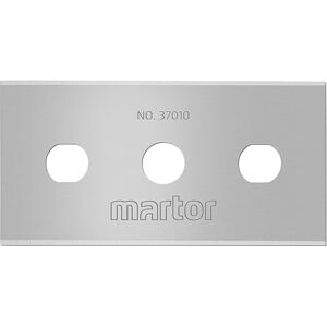 MARTOR 350 x Industrial Blade, Replacement Blades for Utility Knife, Safety Knife, 22 mm, Sharp, in Dispenser, Quadruple-use, No. 37010 MARTOR 350 x Industrial Blade, Replacement Blades for Utility Knife, Safety Knife, 22 mm, Sharp, in Dispenser, Quadruple-use, No. 37010