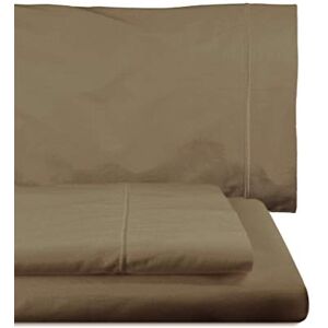 Lasa Royal Bed sheet set with flat sheet, 180 x 285 cm, fitted sheet, 108 x 200 cm, pillow case, 45 x 130 cm, chocolate color Lasa Royal Bed sheet set with flat sheet, 180 x 285 cm, fitted sheet, 108 x 200 cm, pillow case, 45 x 130 cm, chocolate color