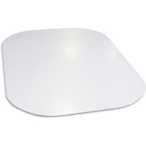 Evolve Modern Shape 45"x 60" Clear Rectangle Office Chair Mat For Low Pile Carpet, Made in the USA By Dimex, Phthalate Free (C5E6003G) Evolve Modern Shape 45"x 60" Clear Rectangle Office Chair Mat For Low Pile Carpet, Made in the USA By Dimex, Phthalate Free (C5E6003G)
