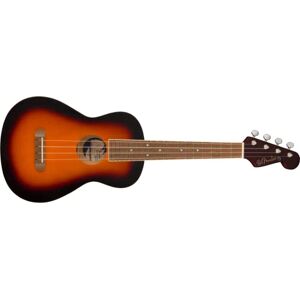 Fender Avalon Tenor Ukulele for Adults and Kids, Basswood Construction, Walnut Fingerboard, Classic Stratocaster Headstock, in 2-Colour Sunburst Fender Avalon Tenor Ukulele for Adults and Kids, Basswood Construction, Walnut Fingerboard, Classic Stratocaster Headstock, in 2-Colour Sunburst