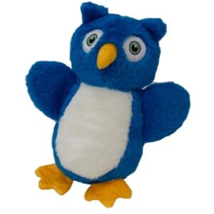 JACK AND VANILLA , Cuddly Owl with Squeeker for Dogs and Cats, Made of Soft and Durable Materials, Colourful Design, Easy to Wash, Size 24 cm, Multi-Coloured JACK AND VANILLA , Cuddly Owl with Squeeker for Dogs and Cats, Made of Soft and Durable Materials, Colourful Design, Easy to Wash, Size 24 cm, Multi-Coloured