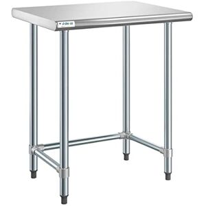 Stalwart DA-WTGOB2436418 Commercial Work Table Stainless Steel No Bottom Shelf 915x610x900mm Stalwart DA-WTGOB2436418 Commercial Work Table Stainless Steel No Bottom Shelf 915x610x900mm
