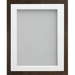 Frame Company Webber Brown with White Mount, 20x16 for 15x10 inch Frame Company Webber Brown with White Mount, 20x16 for 15x10 inch