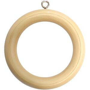 Merriway BH03290 (24 Pcs) Wooden Curtain Drapery Pole Rod Rings with Screw Eye, Inner Diameter 45mm (1.3/4 Inch) Outer Diameter 70mm (2.3/4 Inch) Light Brown Pack of 24 Pieces Merriway BH03290 (24 Pcs) Wooden Curtain Drapery Pole Rod Rings with Screw Eye, Inner Diameter 45mm (1.3/4 Inch) Outer Diameter 70mm (2.3/4 Inch) Light Brown Pack of 24 Pieces