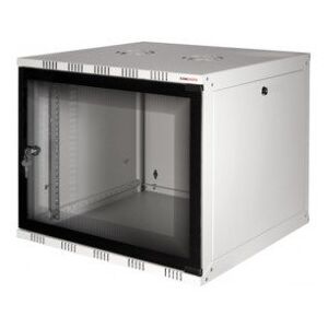 LogiLink W06A54G Wall-mounted 6U Rack Cabinet - Black LogiLink W06A54G Wall-mounted 6U Rack Cabinet - Black