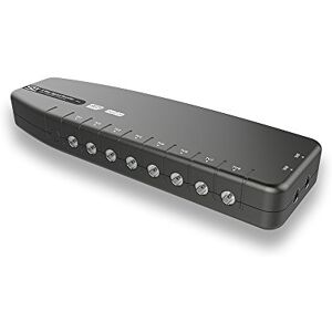 SLx Signal Booster, TV Amplifier 8 Output 27824BMR Improve Picture Quality And Channel Reception Boost Your HD TV/FM/DAB Signal 8 Way For HD and Freeview SLx Signal Booster, TV Amplifier 8 Output 27824BMR Improve Picture Quality And Channel Reception Boost Your HD TV/FM/DAB Signal 8 Way For HD and Freeview
