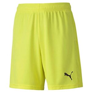 Puma teamGOAL 23 Knit Knitted Shorts Fluo Yellow/ Black, Size 116 Puma teamGOAL 23 Knit Knitted Shorts Fluo Yellow/ Black, Size 116
