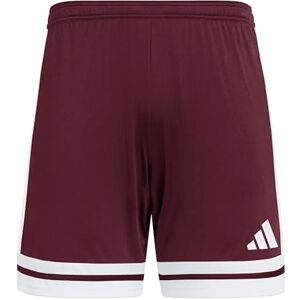 adidas Men's SQUADRA25 Short, Team Maroon 2/White, 3XL adidas Men's SQUADRA25 Short, Team Maroon 2/White, 3XL