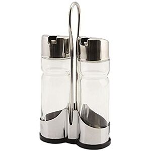 Genware NEV-4016 Oil and Vinegar Set with Stand (Pack of 3) Genware NEV-4016 Oil and Vinegar Set with Stand (Pack of 3)