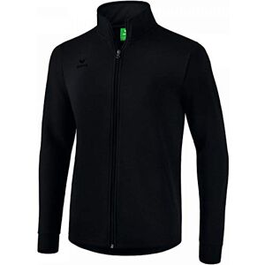 Erima Men's Basic Sweat Jacket Black, X-Large Erima Men's Basic Sweat Jacket Black, X-Large