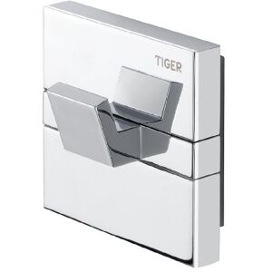 Tiger Safira, Towel hook large, Chrome, 35x60x60mm Tiger Safira, Towel hook large, Chrome, 35x60x60mm