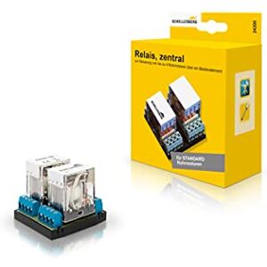 Schellenberg 24200 Roller Shutter Cut-Off Relay for Simultaneous Control of Up to 4 Roller Shutter Motors via Switch or Timer, Gray, Manual Operation, Flush-Mounted Schellenberg 24200 Roller Shutter Cut-Off Relay for Simultaneous Control of Up to 4 Roller Shutter Motors via Switch or Timer, Gray, Manual Operation, Flush-Mounted