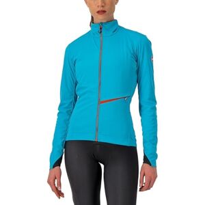 CASTELLI 4521540-086 GO W JKT Women's Jacket Sky Blue/Fiery Red M CASTELLI 4521540-086 GO W JKT Women's Jacket Sky Blue/Fiery Red M