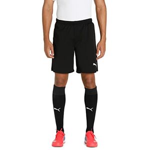 Puma Men's Individualrise Knitted Shorts, Black- White, L Puma Men's Individualrise Knitted Shorts, Black- White, L