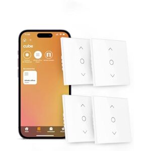 Refoss Wifi Roller Shutter Switch with Apple HomeKit, Roller Shutter Timer, Percentage Control Curtain Switch with Backlight, Compatible with Siri, Alexa, Google Refoss Wifi Roller Shutter Switch with Apple HomeKit, Roller Shutter Timer, Percentage Control Curtain Switch with Backlight, Compatible with Siri, Alexa, Google