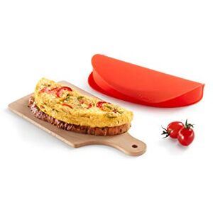 Lékué 250 ml Microwave Omelette Maker, Red Lékué 250 ml Microwave Omelette Maker, Red