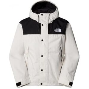 The North Face Men's Reign On Rain Jacket, White Dune/Tnf Black, M The North Face Men's Reign On Rain Jacket, White Dune/Tnf Black, M