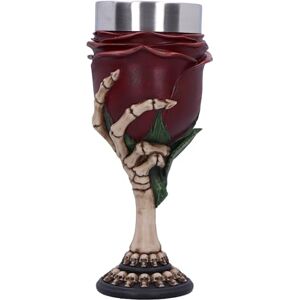 Nemesis Now Rose Goblet 20cm, Red, Resin, Skeleton Rose Design, Stainless Steel Insert, Cast in Finest Resin, Expertly Hand-Painted Nemesis Now Rose Goblet 20cm, Red, Resin, Skeleton Rose Design, Stainless Steel Insert, Cast in Finest Resin, Expertly Hand-Painted