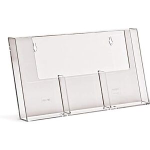 Taymar Wall Mount 3 Compartments x 1/3 A4 (Inner Dimensions: 10.4 cm) Side by Side Taymar Wall Mount 3 Compartments x 1/3 A4 (Inner Dimensions: 10.4 cm) Side by Side