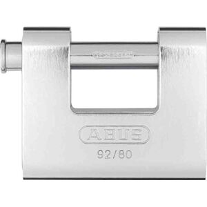 ABUS 20059 Monoblock Brass Shutter Padlock with Steel Jacket and 8521 Alike Keyed ABUS 20059 Monoblock Brass Shutter Padlock with Steel Jacket and 8521 Alike Keyed