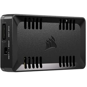 Corsair COMMANDER DUO iCUE LINK RGB Lighting and PWM ARGB Fan Controller – Control 12 Daisy-Chained PWM Fans, Two Flexible Temperature Sensors Included – Black Corsair COMMANDER DUO iCUE LINK RGB Lighting and PWM ARGB Fan Controller – Control 12 Daisy-Chained PWM Fans, Two Flexible Temperature Sensors Included – Black