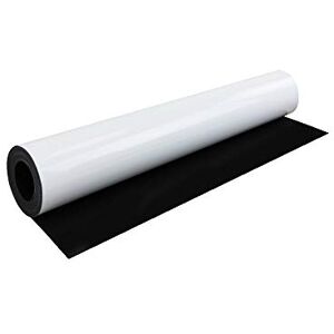 FIRST4MAGNETS FerroFlex® Gloss White Flexible Ferrous Sheet for Walls, Office, Home and Creating Instant Surfaces Magnets Will Attract to 620mm Wide 1m Length FIRST4MAGNETS FerroFlex® Gloss White Flexible Ferrous Sheet for Walls, Office, Home and Creating Instant Surfaces Magnets Will Attract to 620mm Wide 1m Length