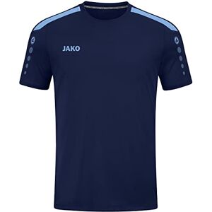 JAKO Damen Trikot Power, Kurzarm, Marine/SkyBlue, 44 JAKO Damen Trikot Power, Kurzarm, Marine/SkyBlue, 44