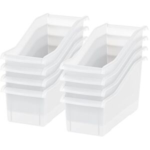 IRIS USA IRIS Connecting Book and Paper Storage Container, Large-8 Pack IRIS USA IRIS Connecting Book and Paper Storage Container, Large-8 Pack