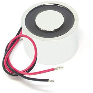 FIRST4MAGNETS Energise to Release Electromagnet with M5 Mounting Holes for Door Locking, Access, Holding, Medical Devices, Feeder Systems and Automated Packaging 60mm dia x 45mm thick 60kg Pull 24V DC/72W FIRST4MAGNETS Energise to Release Electromagnet with M5 Mounting Holes for Door Locking, Access, Holding, Medical Devices, Feeder Systems and Automated Packaging 60mm dia x 45mm thick 60kg Pull 24V DC/72W