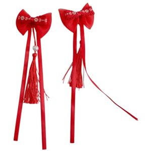 Awydky Trend Hair Decors For Girls Festival Hair Bows Hairpiece Lovely Bun Hairpin Cosplay Headbands For Newborns Baby New Year Hairpiece For Girls Awydky Trend Hair Decors For Girls Festival Hair Bows Hairpiece Lovely Bun Hairpin Cosplay Headbands For Newborns Baby New Year Hairpiece For Girls