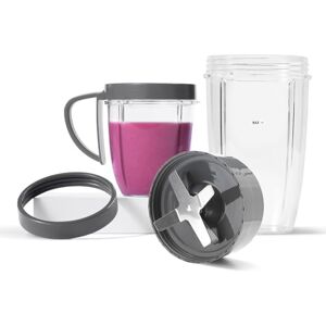 NutriBullet Deluxe Upgrade Kit (As Seen on High Street TV), Packaging may vary, Grey NutriBullet Deluxe Upgrade Kit (As Seen on High Street TV), Packaging may vary, Grey